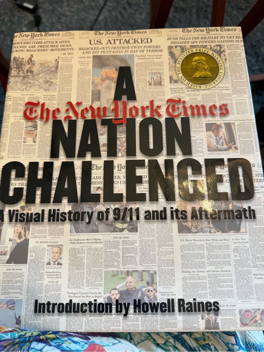 A Nation Challenged - Photo History Hardcover Hardcover